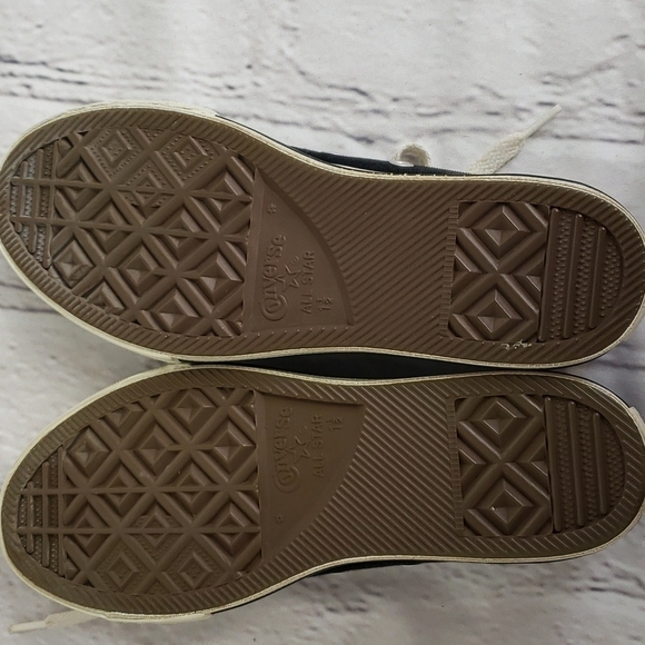 VINTAGE 2001 Converse EUC  Kid 1.5 Black - Picture 5 of 10